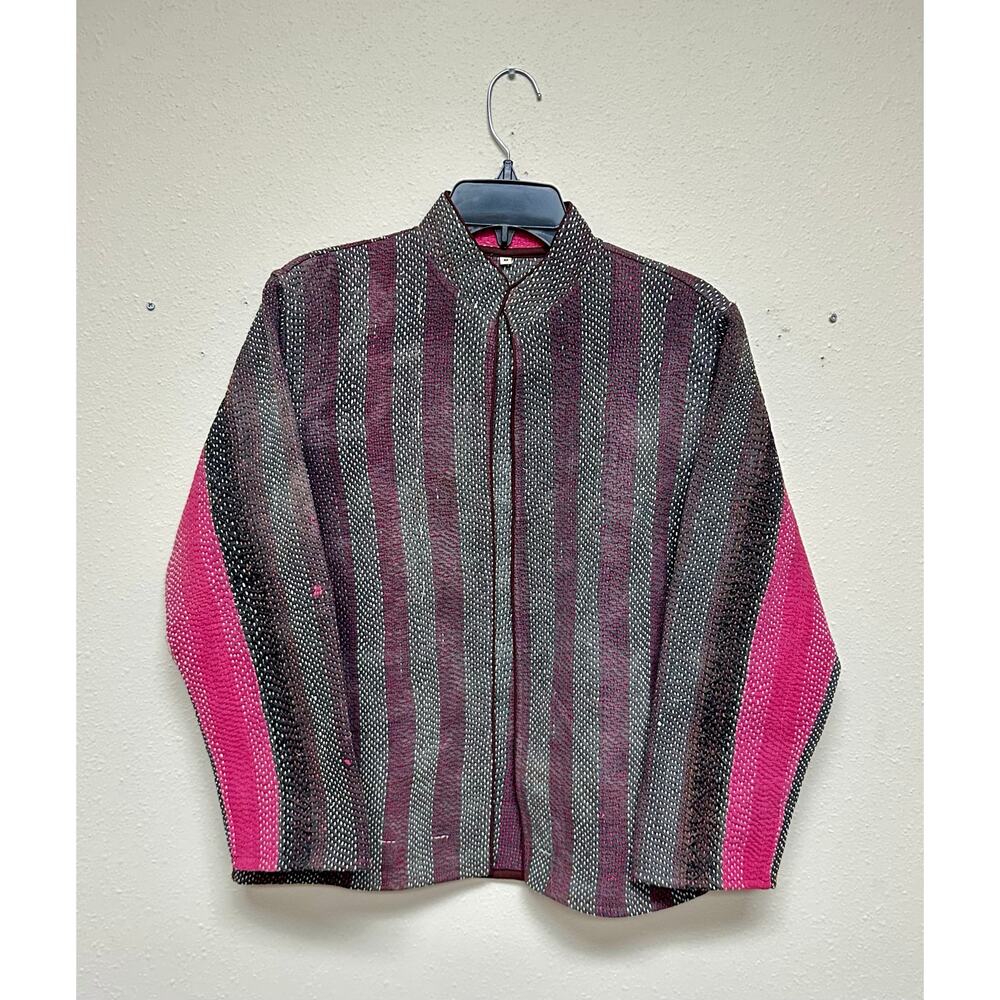 Kantha Jacket Vintage Handmade 100% cotton Patchwork Jacket